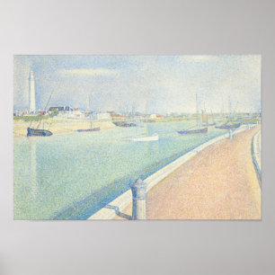 Georges Seurat - Gravelines kanal Poster