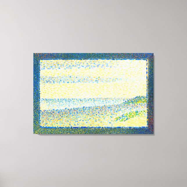 Georges Seurat konst målning Canvastryck (Framsida)