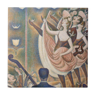 Georges Seurat - Le Chahut Kakelplatta