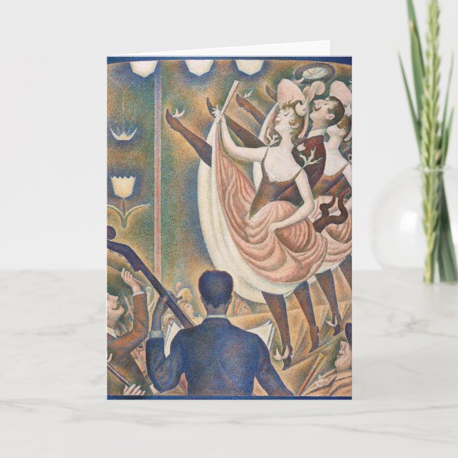 Georges Seurat - Le Chahut Kort (Framsida)