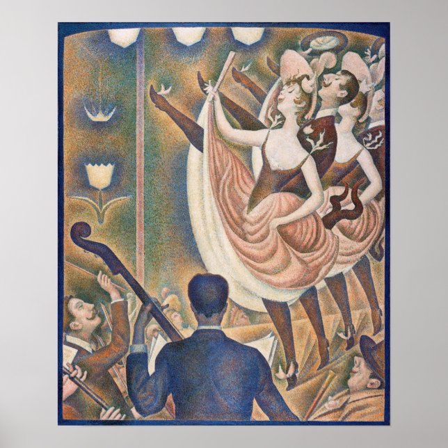 Georges Seurat - Le Chahut Poster (Framsidan)