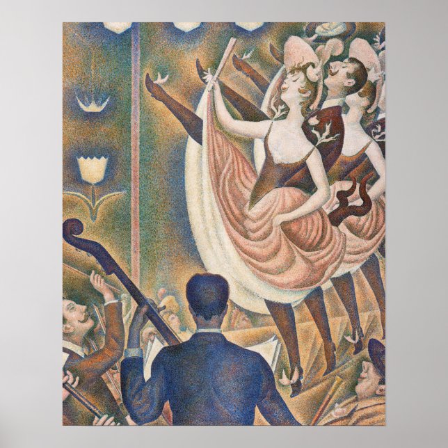 Georges Seurat - Le Chahut Poster (Framsidan)
