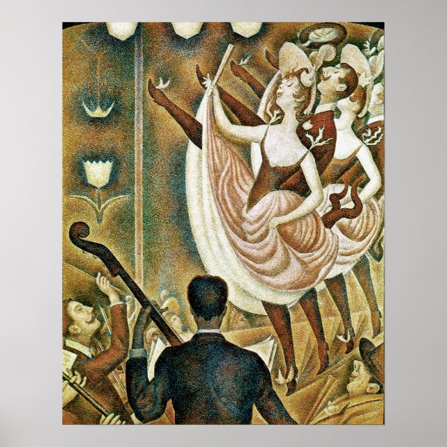 Georges Seurat - Le Chahut Poster (Framsidan)