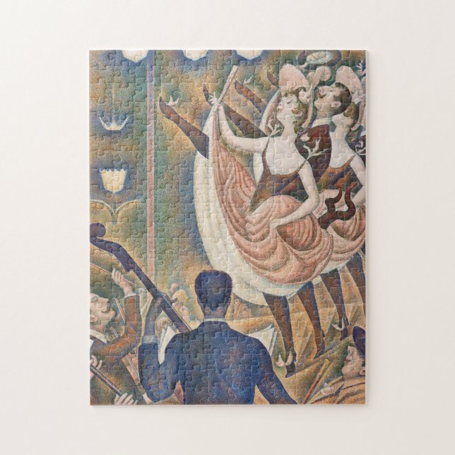 Georges Seurat - Le Chahut Pussel (Vertikal)
