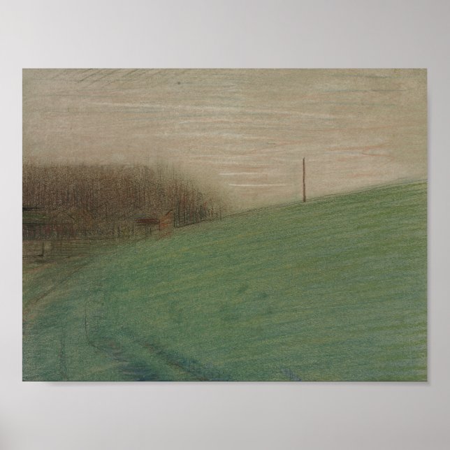 Georges Seurat - Meadow Poster (Framsidan)