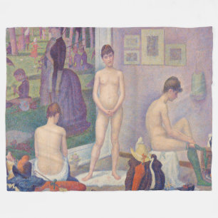 Georges Seurat - Modellerna Fleecefilt