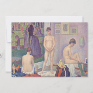 Georges Seurat - Modellerna Inbjudningar