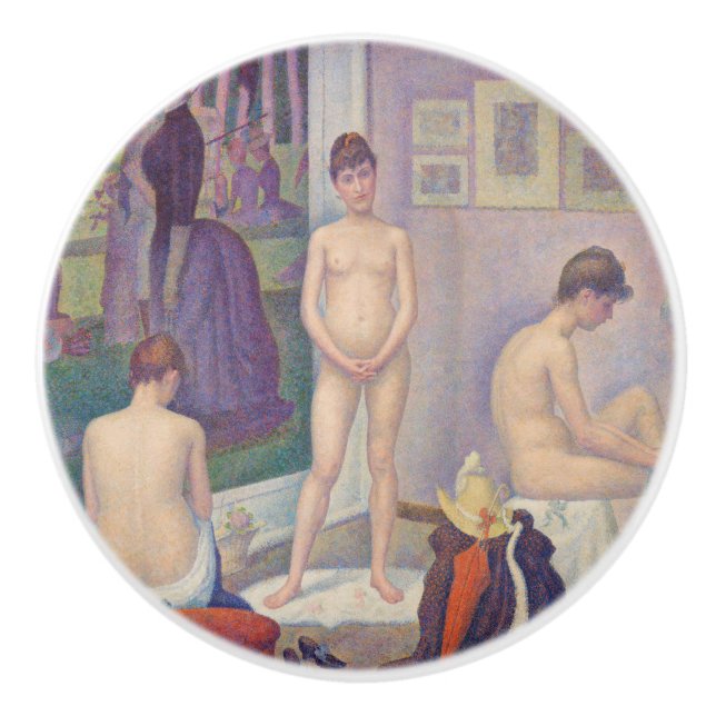 Georges Seurat - Modellerna Knopp (Framsidan)