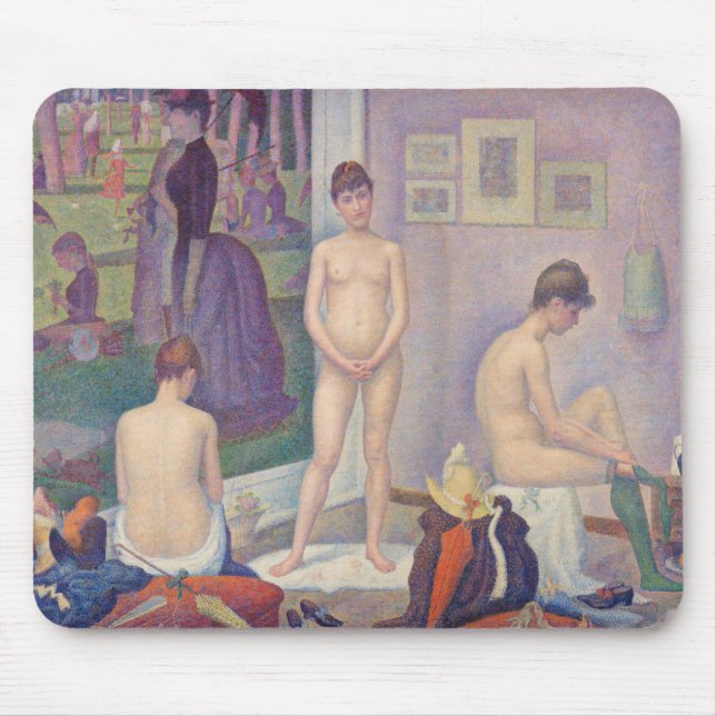 Georges Seurat - Modellerna Musmatta (Framsidan)