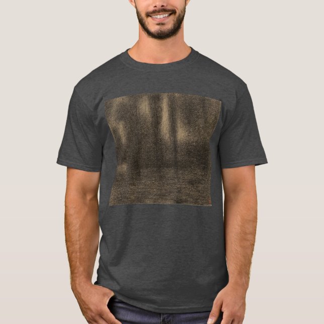 Georges Seurat - Popplar T Shirt (Framsida)