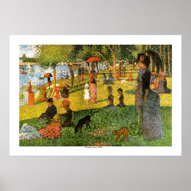 Georges Seurat Poster (Framsidan)