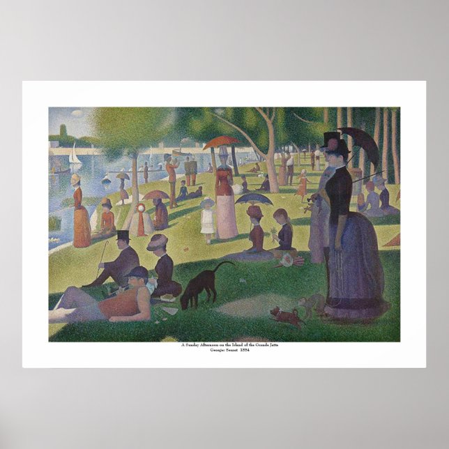 Georges Seurat Poster (Framsidan)