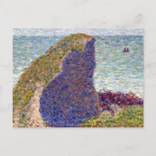 Georges Seurat Study for Le Bec du Hoc, Grandcamps Vykort