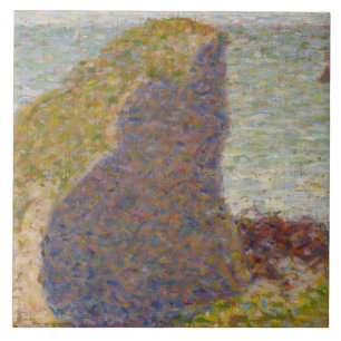 Georges Seurat - Study for Le Bec du Hoc Kakelplatta
