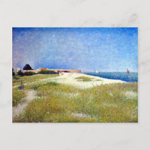 Georges Seurat View of Fort Samson Vykort