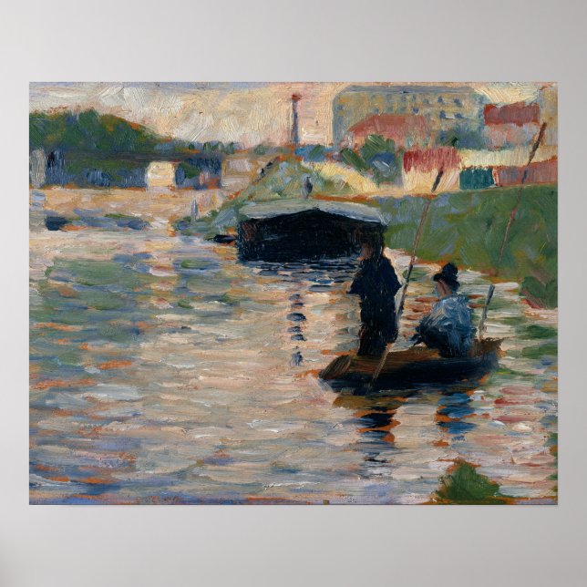 Georges Seurat - Vy of the Seine Poster (Framsidan)