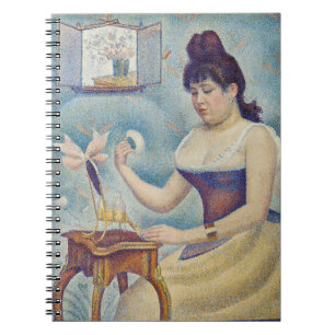 Georges Seurat - Young Woman Powdering Herself Anteckningsbok