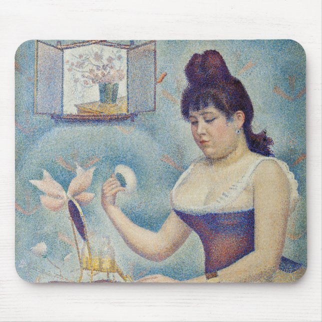 Georges Seurat - Young Woman Powdering Herself Musmatta (Framsidan)
