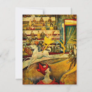 Georges Seurat's The Circus (1891) Inbjudningar