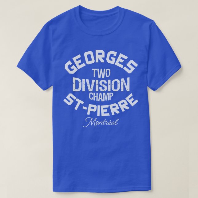 Georges StPierre T Shirt (Design framsida)