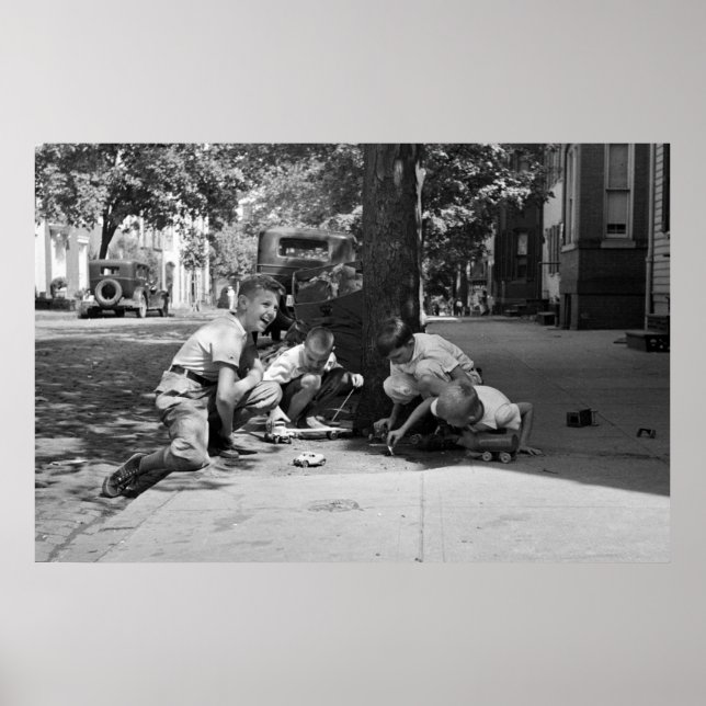 Georgetown Boys, 1930 Poster (Framsidan)