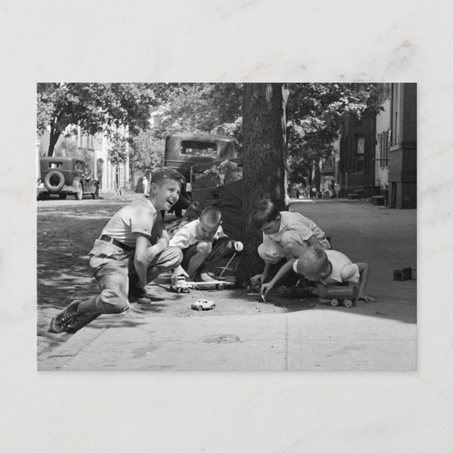 Georgetown Boys, 1930-talet Vykort (Framsida)