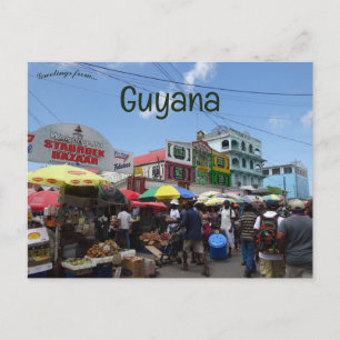 Georgetown Guyana Vykort