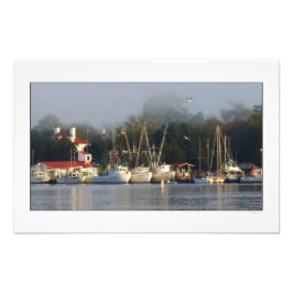 Georgetown Harbor Morgonfoto Fototryck