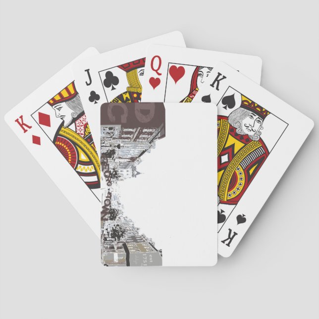 GEORGETOWN IN WASHINGTON, DC SPELKORT (Baksidan)