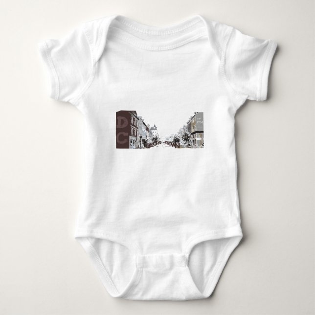 GEORGETOWN IN WASHINGTON, DC T-SHIRT (Framsida)