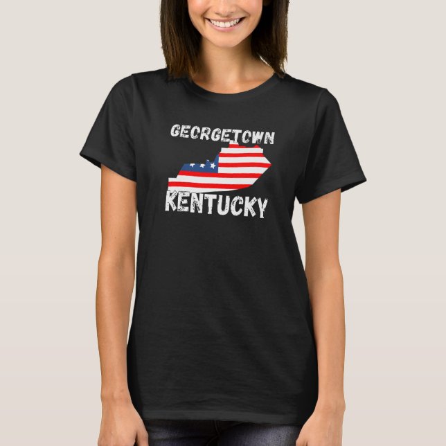 Georgetown KY Kentucky Kentucky Cities Premium T Shirt (Framsida)