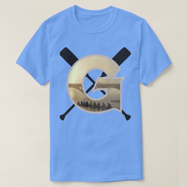 georgetown rowing t shirt (Design framsida)