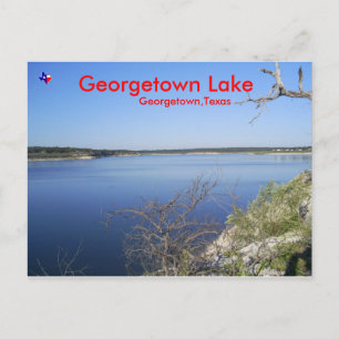 Georgetown Sjö. Georgetown Texas Vykort