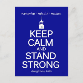 Georgetown Starong SC Fire Commemoration Card Vykort
