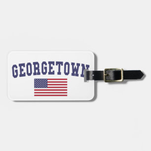Georgetown US Flagga Bagagebricka