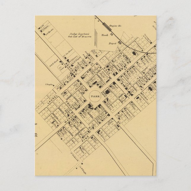 Georgetown Vykort (Framsida)