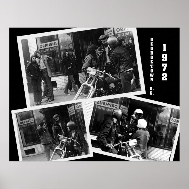 Georgetown, Washington, D.C. 1972 Poster (Framsidan)