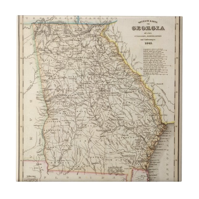 Georgia 14 kakelplatta (Framsidan)