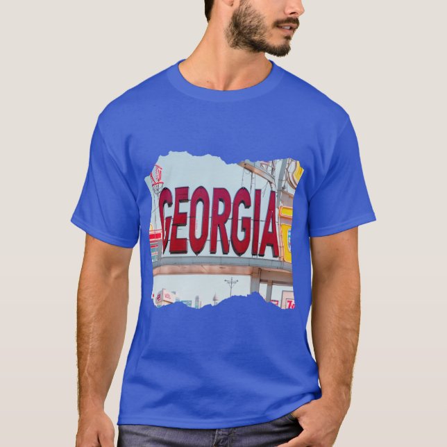 GEORGIA 24 14 Oversized T Shirt (Framsida)