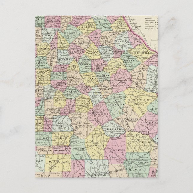 Georgia 5 vykort (Framsida)