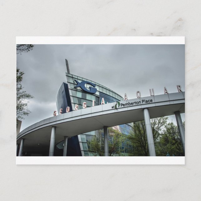 Georgia akvarium i Atlanta Vykort (Framsida)