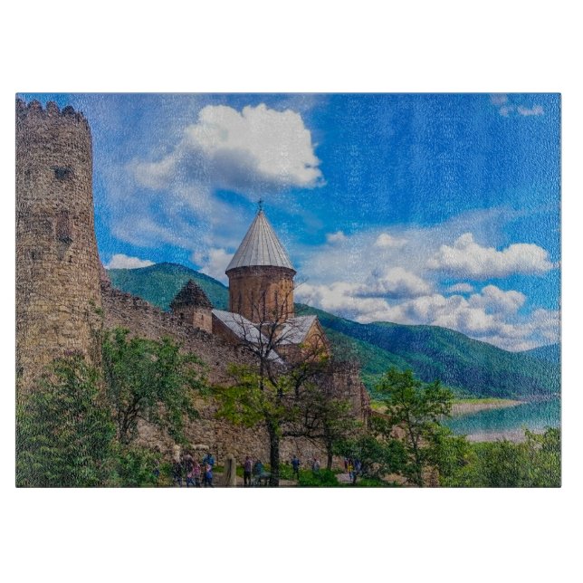 Georgia Ananuri Castle Architecture (Framsidan)