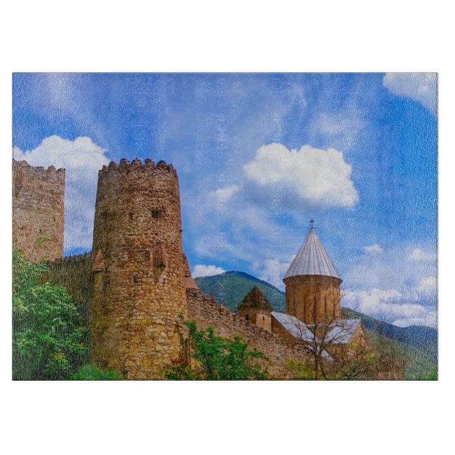 Georgia Ananuri Castle Architecture (Framsidan)