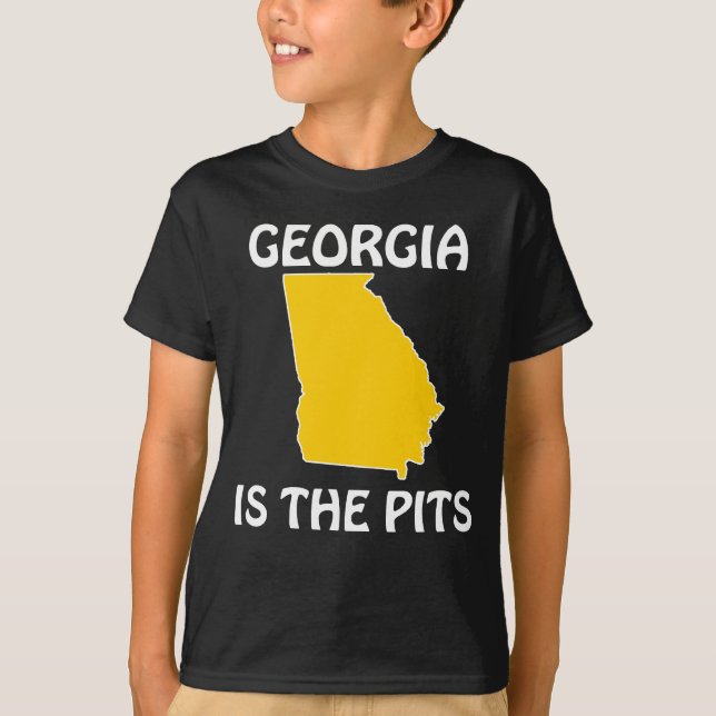 Georgia - Är Gropen Tee Shirt (Framsida)