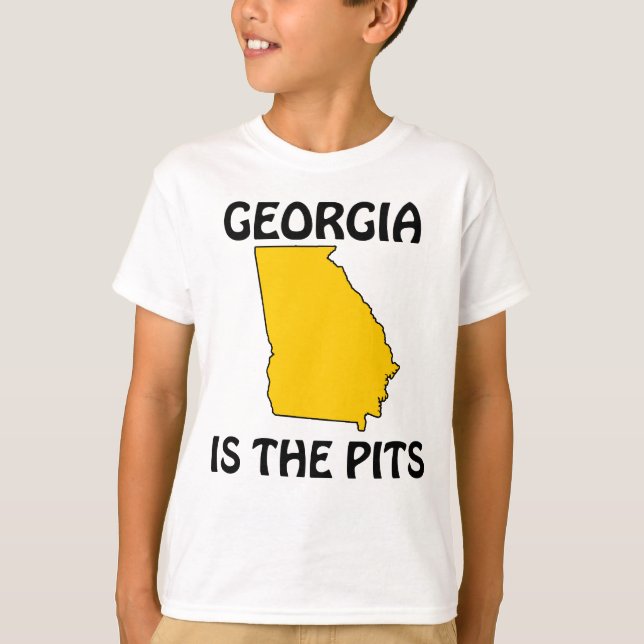 Georgia - Är stenarna T-shirt (Framsida)