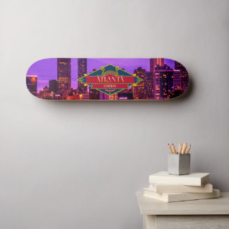 Georgia - Atlanta Edition Mini Skateboard Bräda 18,5 Cm