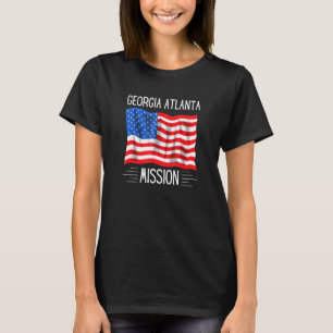 Georgia Atlanta LDS-uppdrag Stolt Mormon-missionär T Shirt