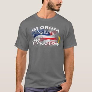 Georgia Atlanta Mormon LDS Uppdrag missionär T Shirt