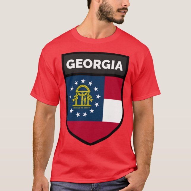 GEORGIA BADGE T SHIRT (Framsida)