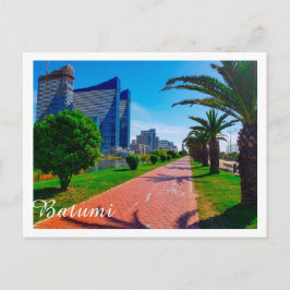 Georgia Batumi Architecture liggande Vykort